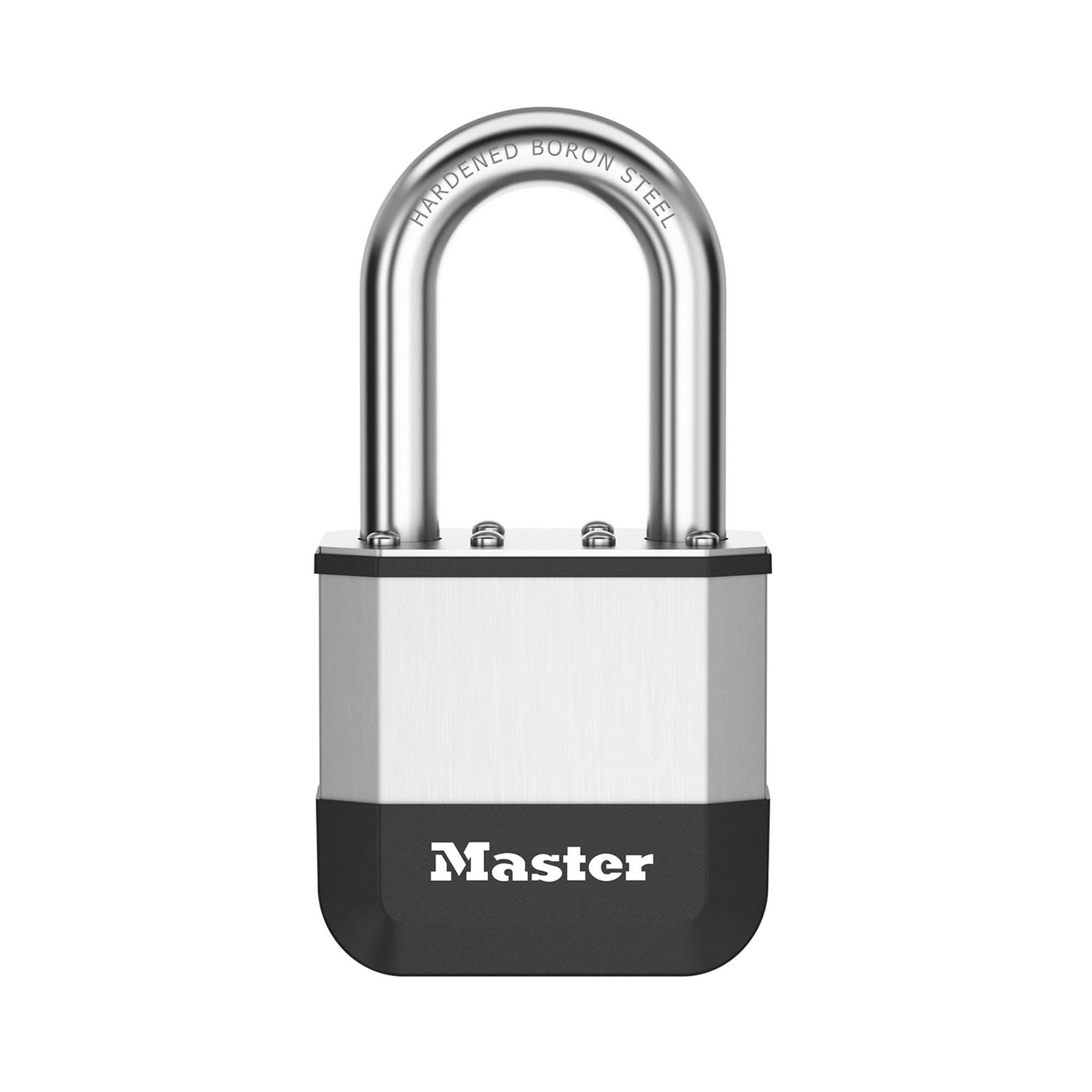 Master lock Cadenas innovant nouvelle génération, en acier laminé haute résistance de 52 mm