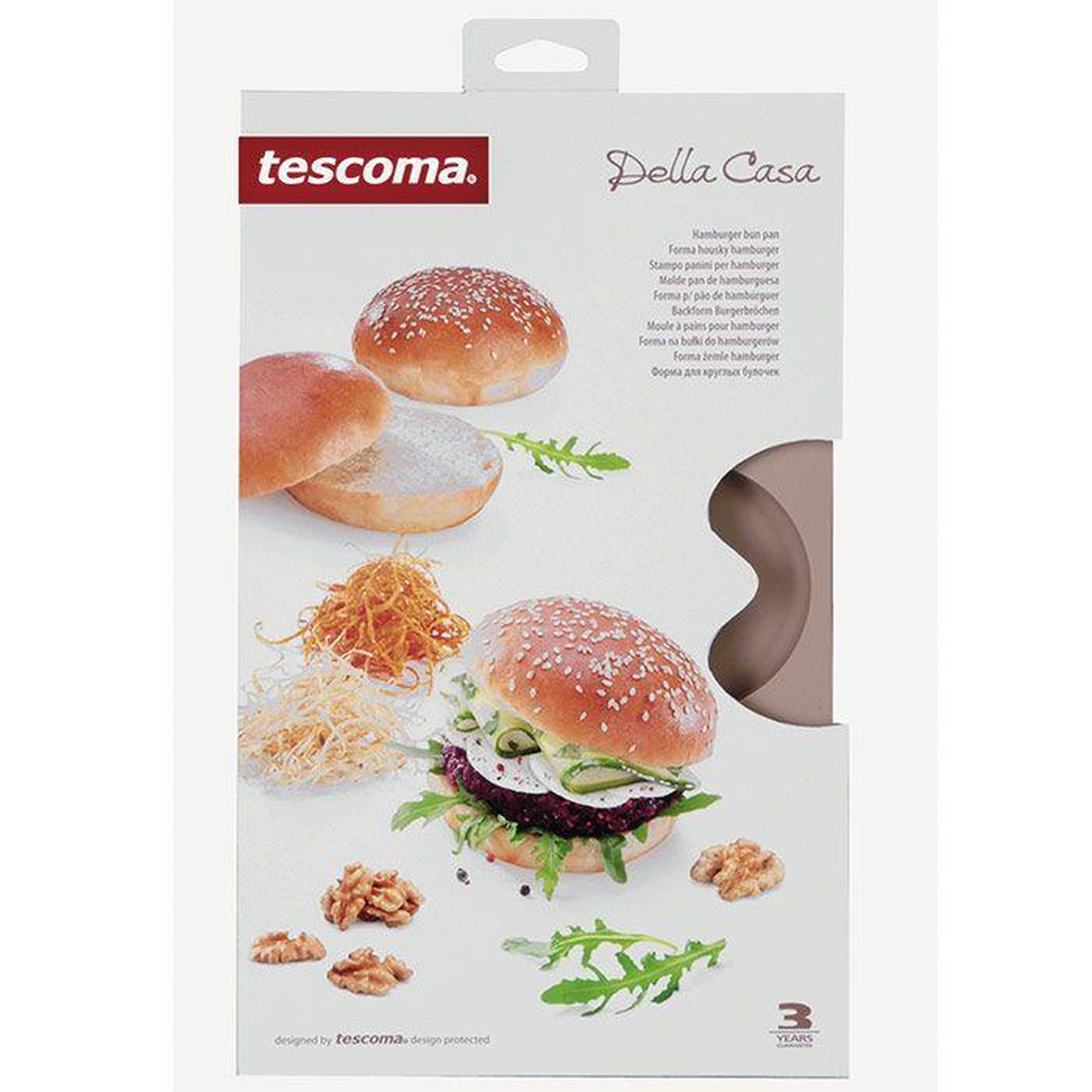 Voir la diapositive 4 : Tescoma Moule à buns en silicone x 6 - tescoma