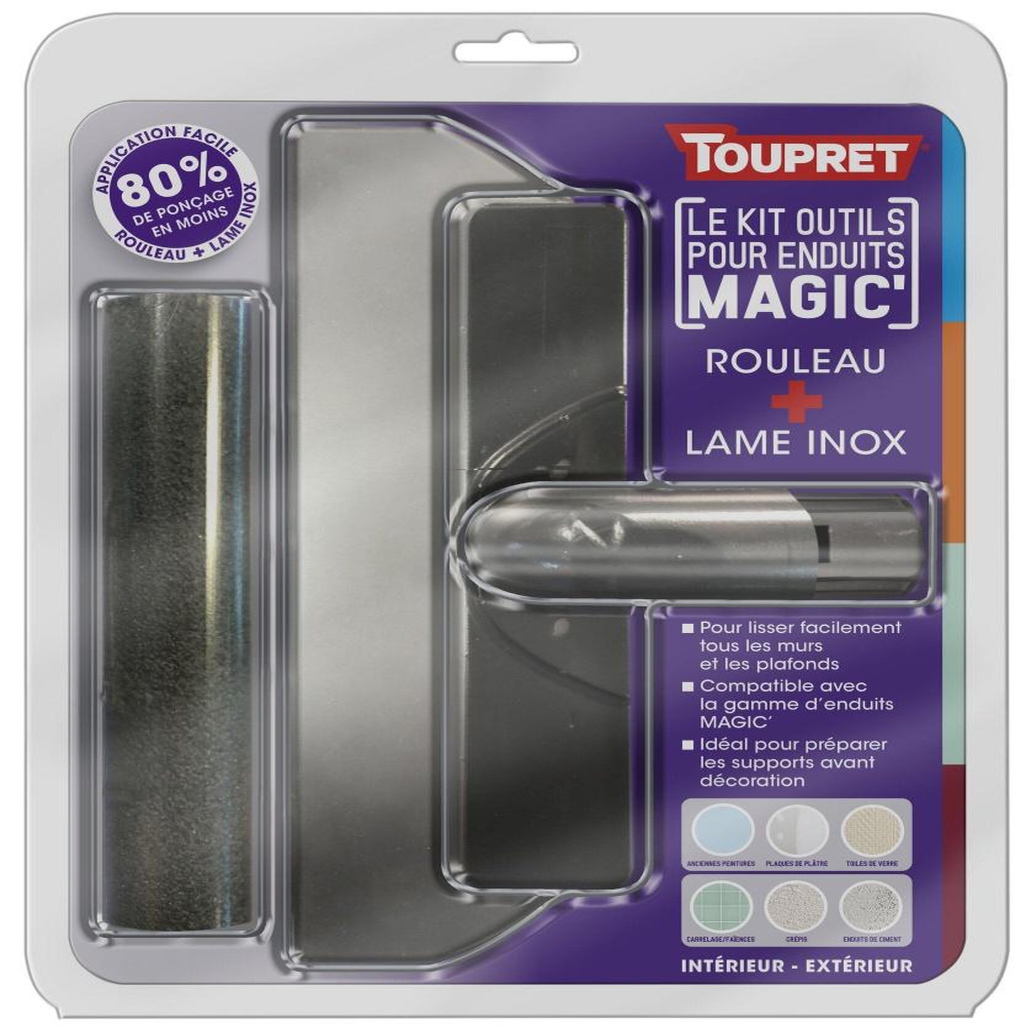 TOUPRET Kit outils rouleau et lame Magic' TOUPRET