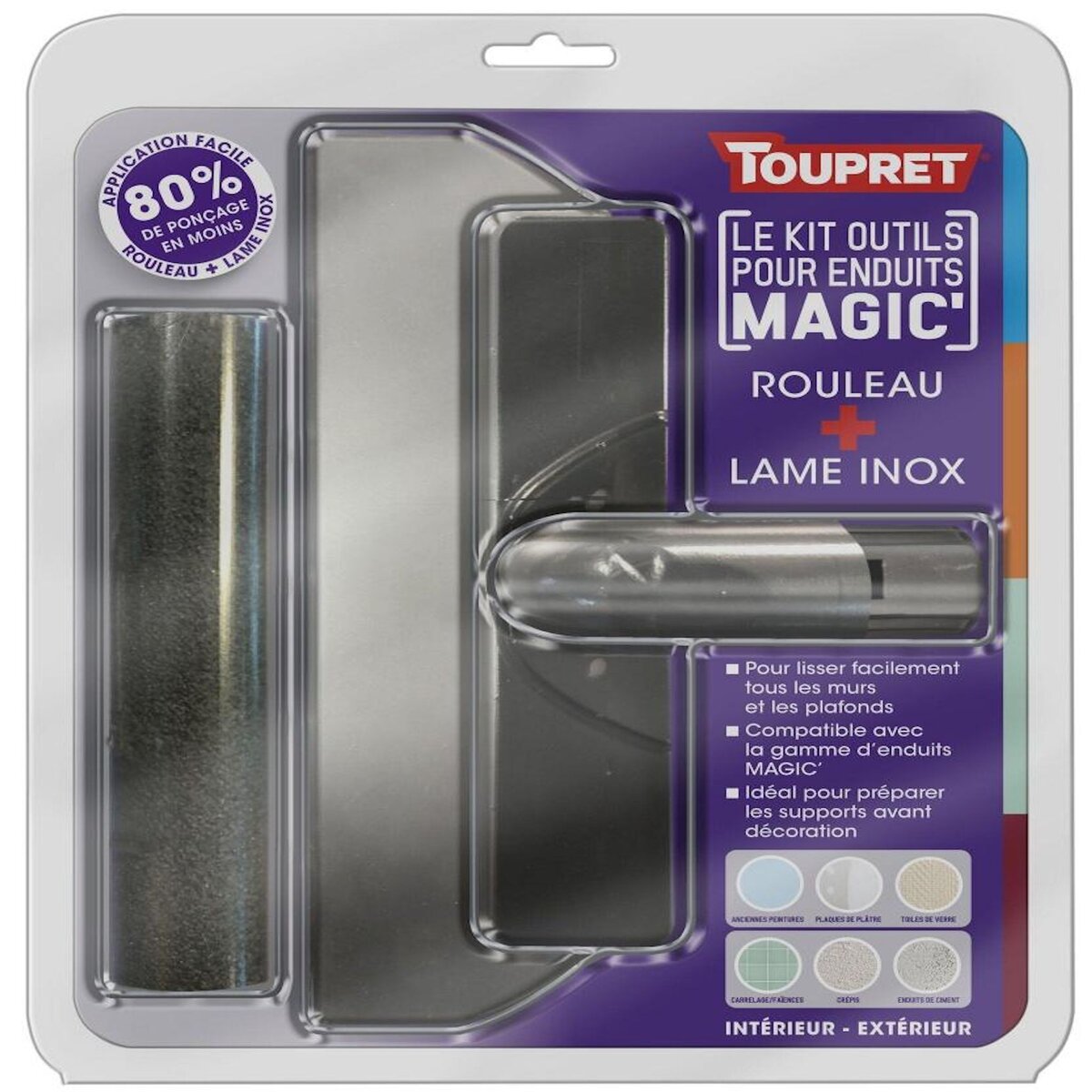 TOUPRET Kit outils rouleau et lame Magic' TOUPRET