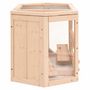 Voir la diapositive 5 : VIDAXL Cage a hamster 80x40x43 cm bois massif de sapin