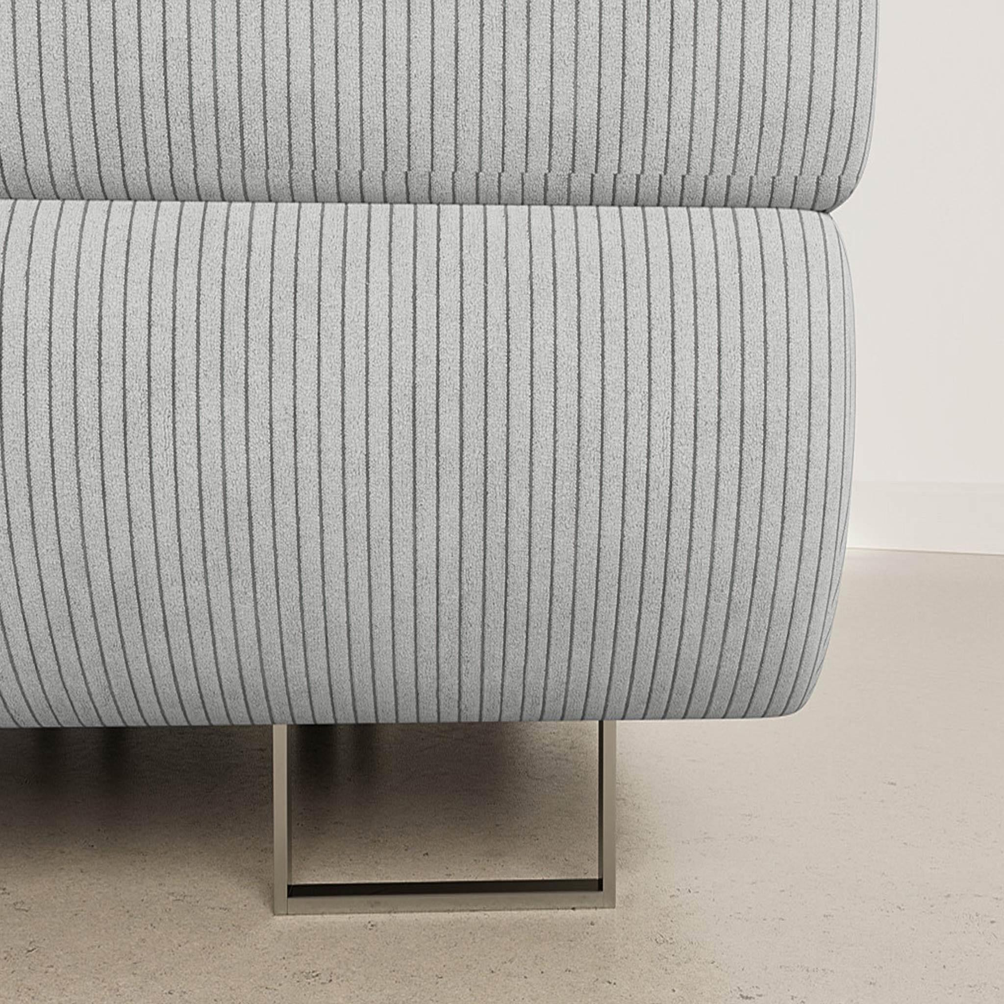 Voir la diapositive 4 : BEST MOBILIER Pablo - canapé d'angle droit - 6 places - convertible avec coffre et têtières réglables - en velours côtelé