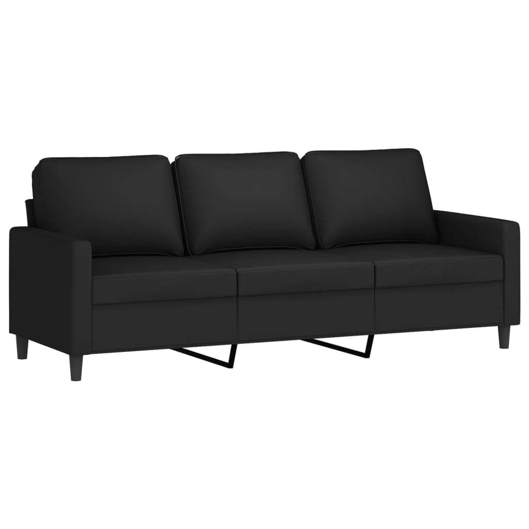 Voir la diapositive 5 : VIDAXL Ensemble de canapes 4 pcs noir velours