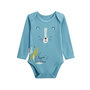 Voir la diapositive 3 : Petit Béguin Lot de 2 bodies bébé manches longues Oscar
