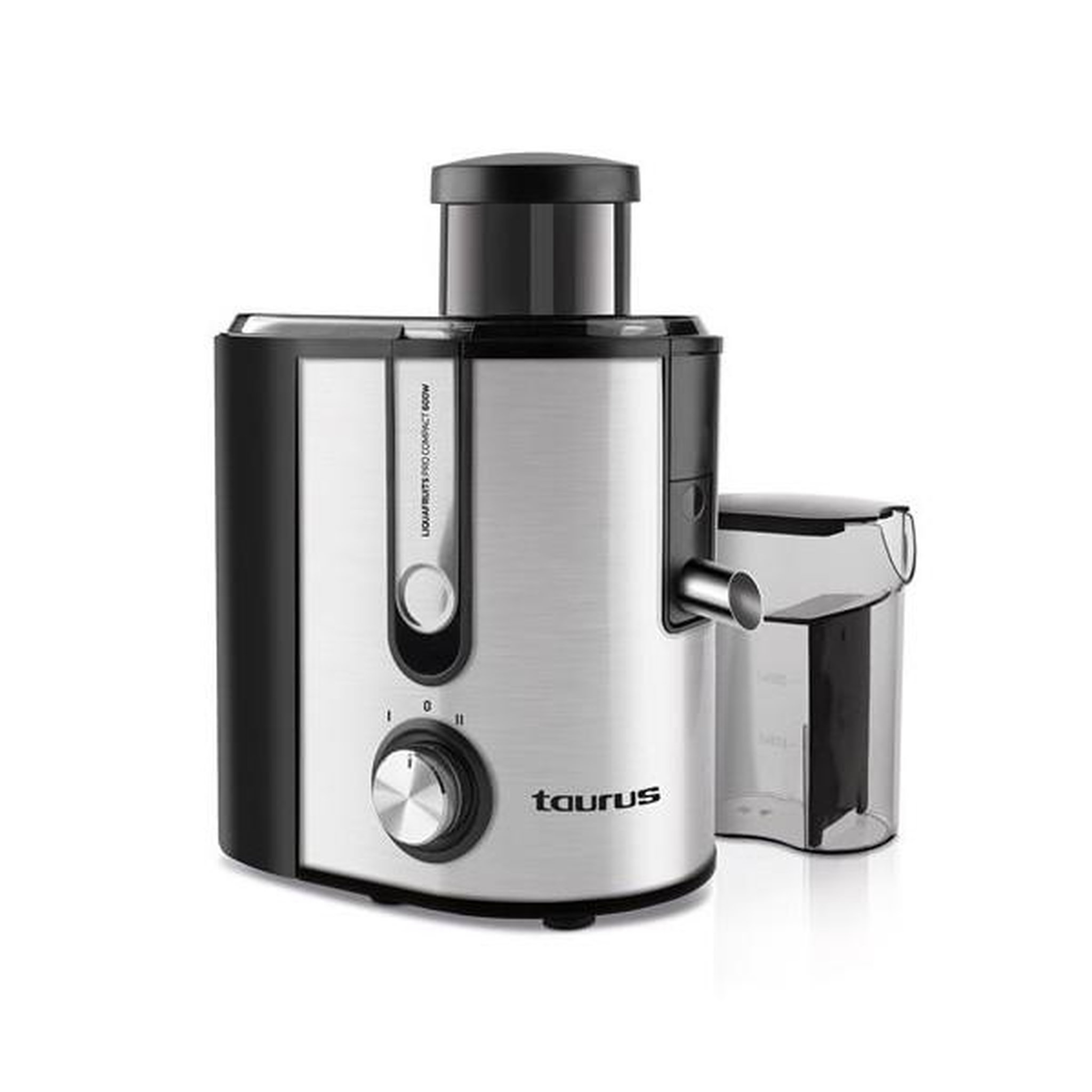 Taurus Extracteur de Jus Taurus Liquafruits Pro Compact 600W Argent