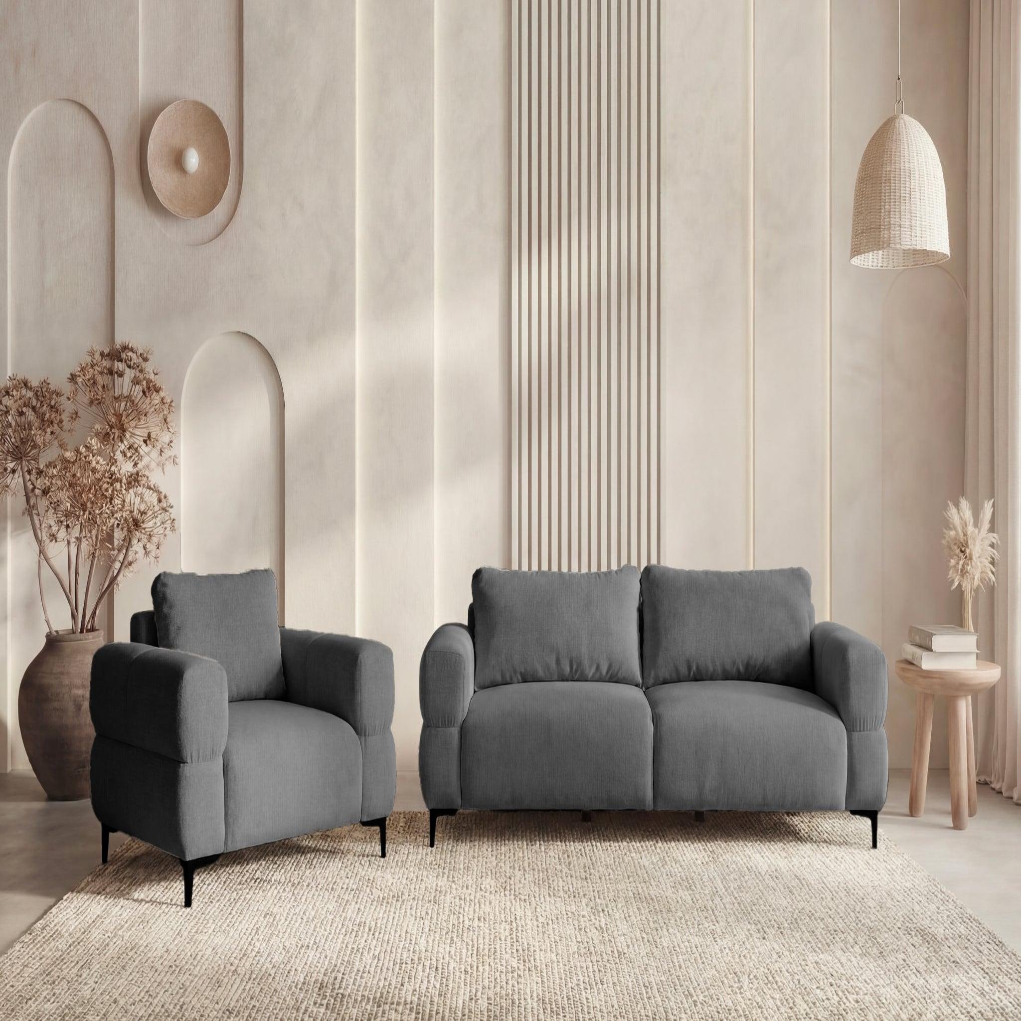 Voir la diapositive 6 : CASANOVA PARIS Elton - fauteuil en tissu lisse