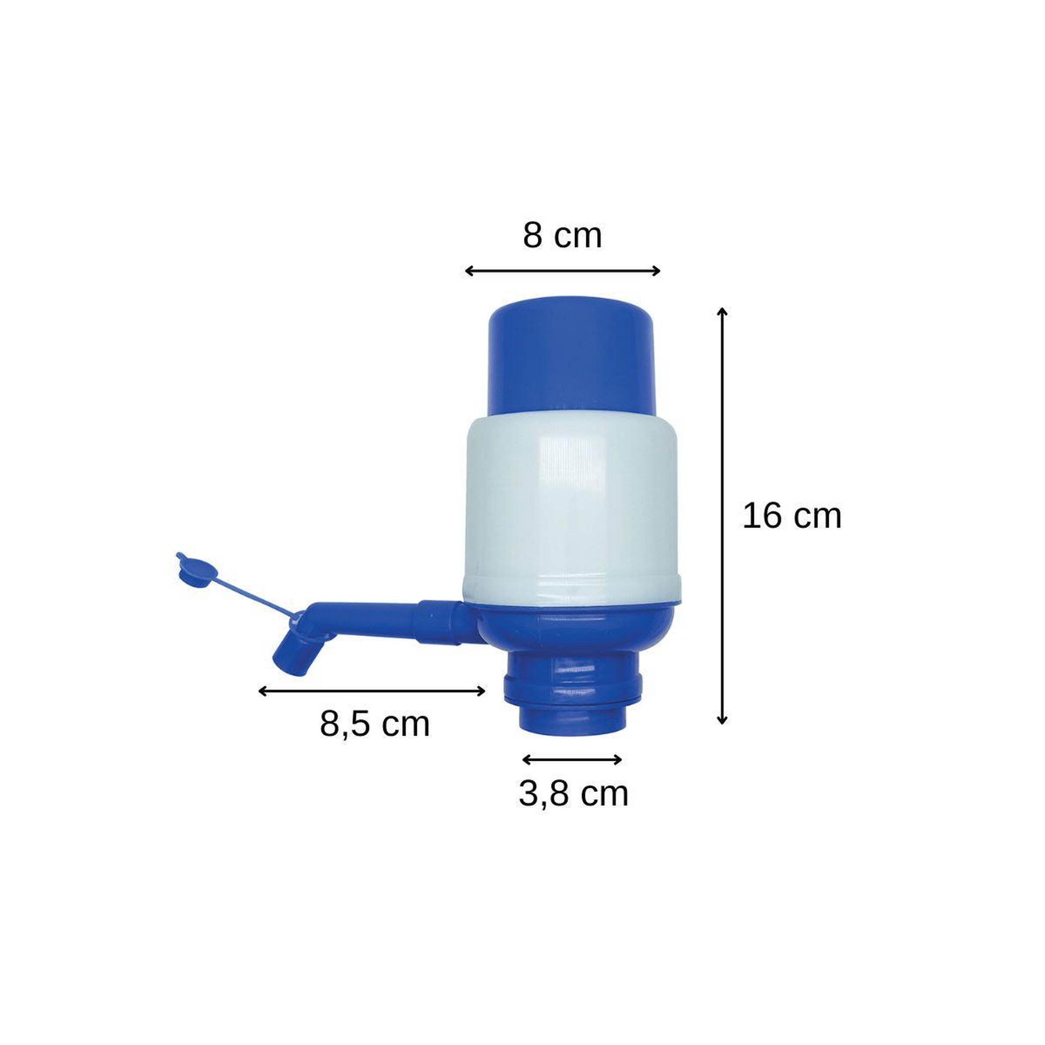 Voir la diapositive 3 : Fackelmann Distributeur d'eau manuel pour bidons et bouteilles fackelmann tecno