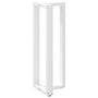 Voir la diapositive 4 : VIDAXL Pieds de table de bar forme de T 2 pcs blanc 40x35x(110-111) cm