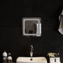 Voir la diapositive 3 : VIDAXL Miroir de salle de bain a LED 30x30 cm