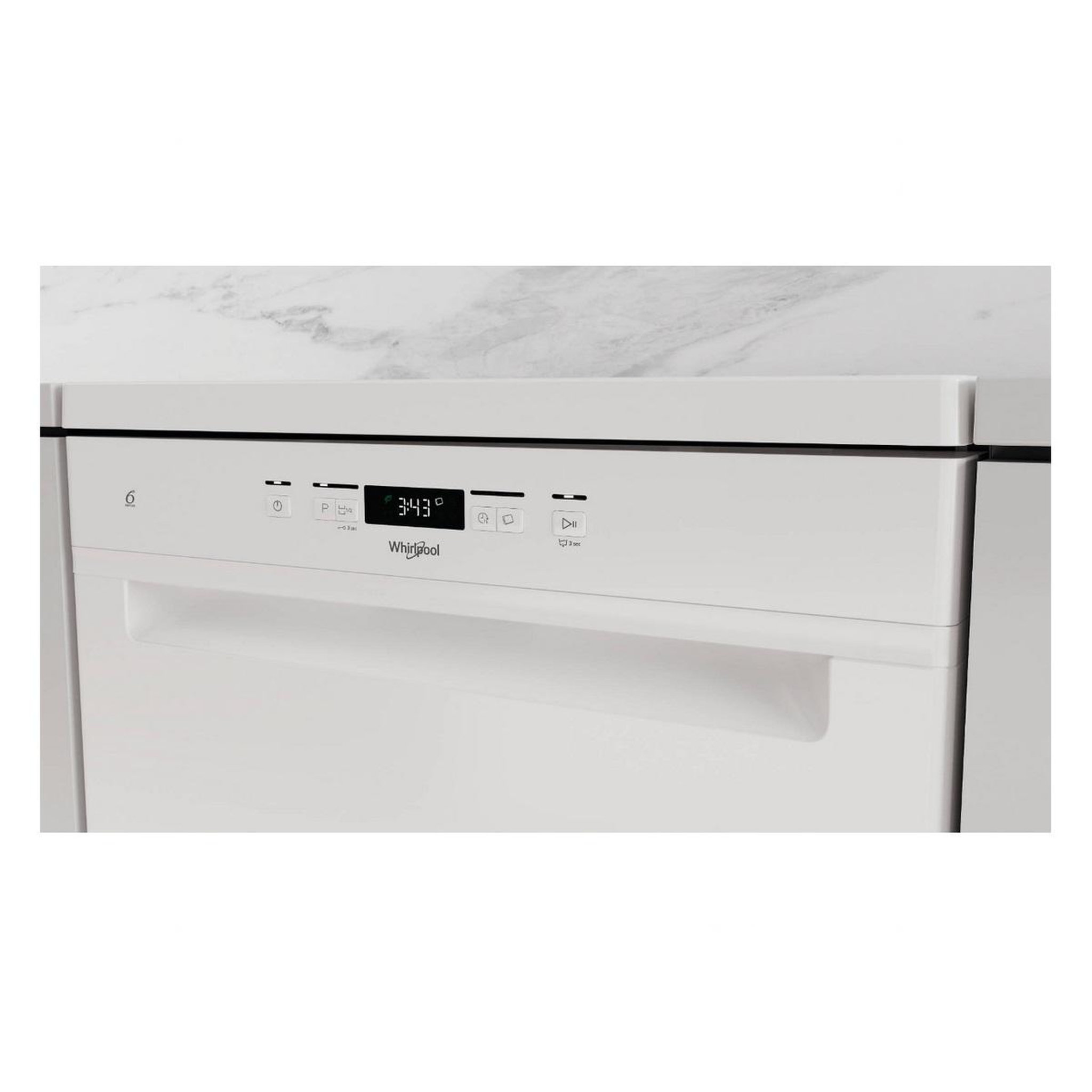 Voir la diapositive 4 : Whirlpool Lave-vaisselle 60cm 14 couverts 44db - w2fhd624