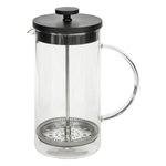 SECRET DE GOURMET Cafetière à Piston en Verre  Léon  1L Transparent