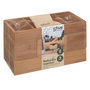 Voir la diapositive 4 : FIVE Organiseur 2 Tiroirs  Natureo  24cm Naturel