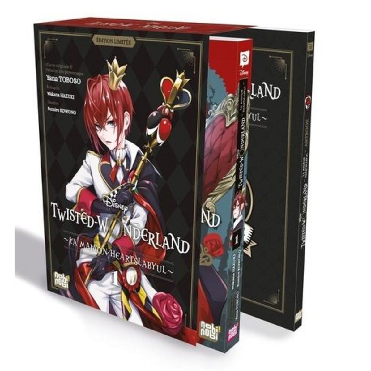 TWISTED-WONDERLAND. LA MAISON HEARTSLABYUL TOME 1 . AVEC UN ARTBOOK, EDITION COLLECTOR, Toboso Yana