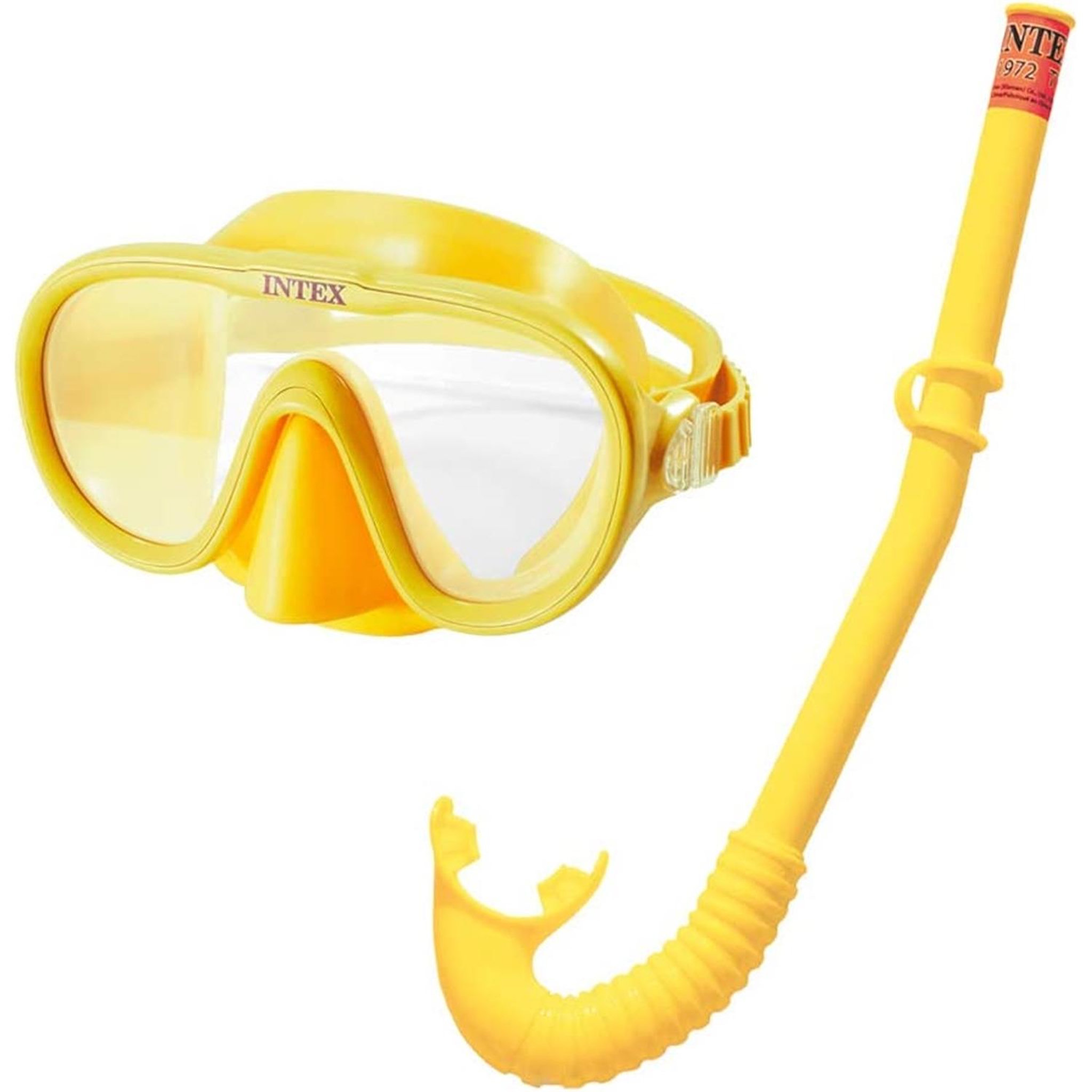 Voir la diapositive 1 : INTEX Ensemble de natation Adventure Snorkel