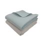 Voir la diapositive 2 : ACTUEL Couvre lit uni en microfibre PASTEL