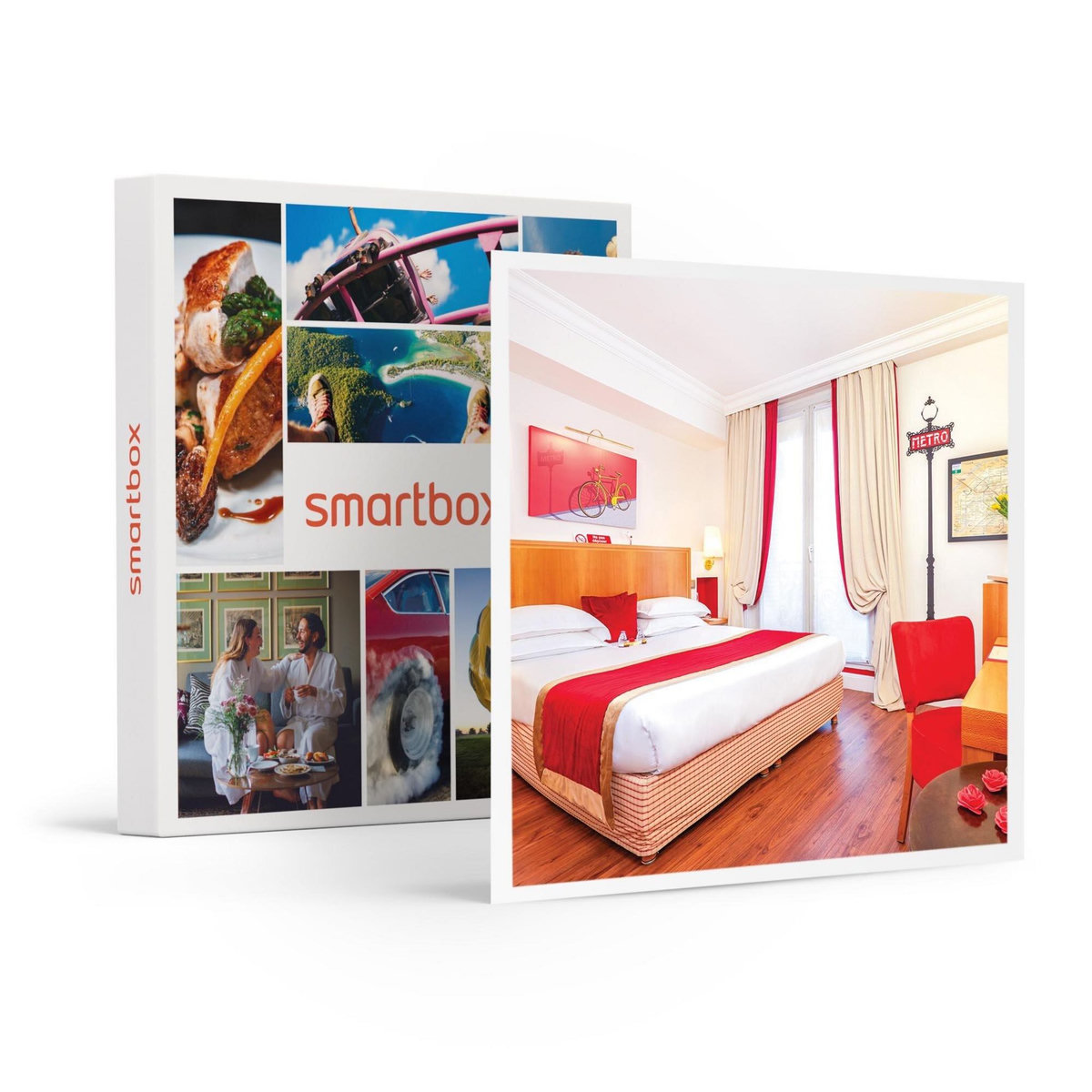 Smartbox Échappée en hôtel 4* avec champagne près du Trocadéro à Paris - Coffret Cadeau Séjour