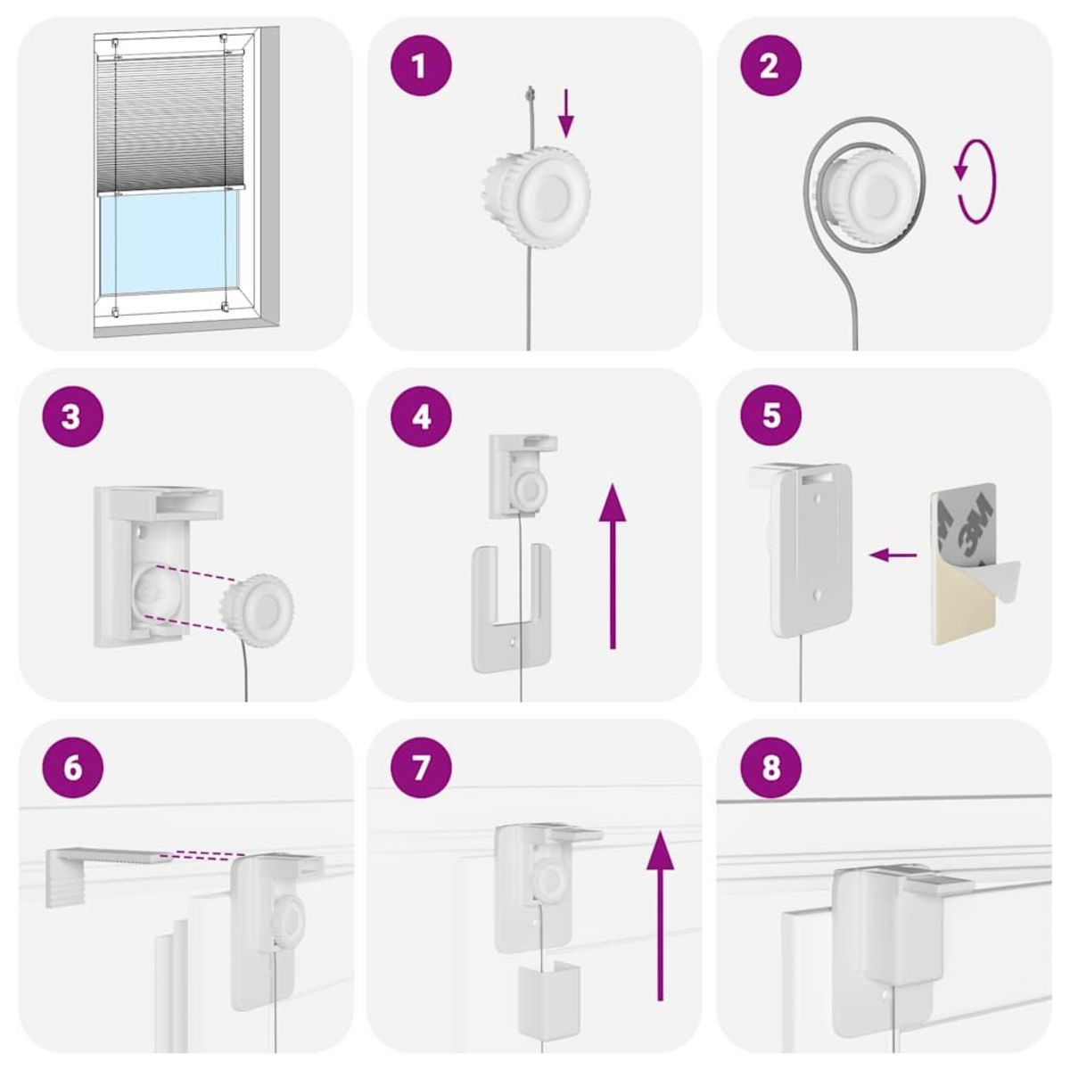 VIDAXL Store plisse anthracite 75x200 cm largeur du tissu 74,4 cm