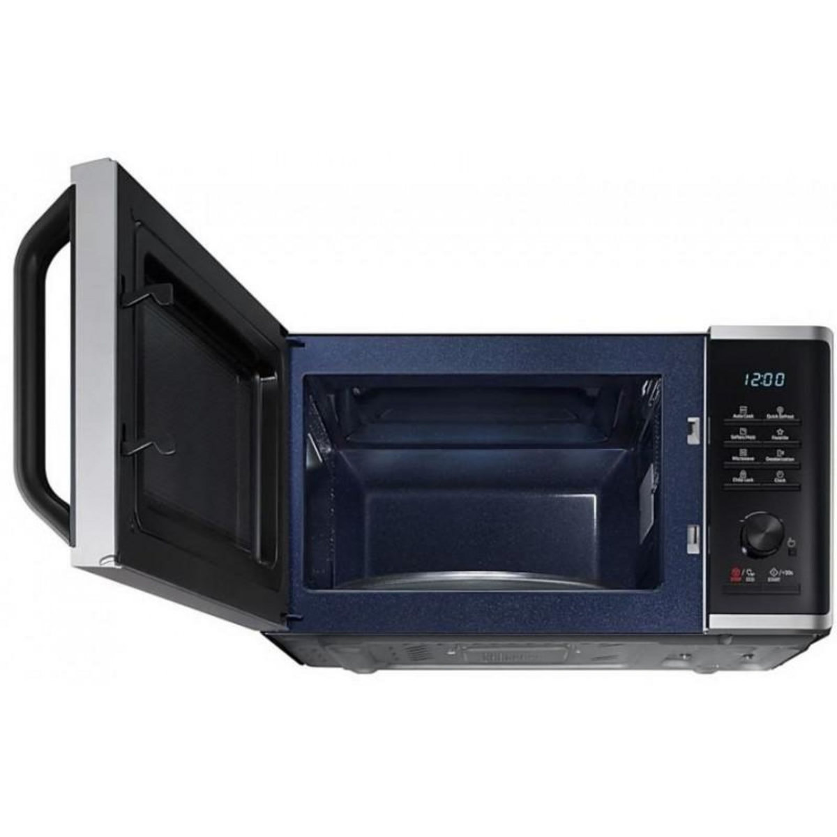 Samsung Micro-ondes pose libre 23L SAMSUNG 800W 48.9cm, MS23K3515ASEF