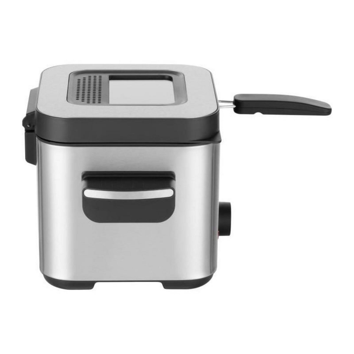 SENCO Friteuse - SENCOR - SFR 6200SS - 900 W - 1,5 L - Noir / Acier inoxydable