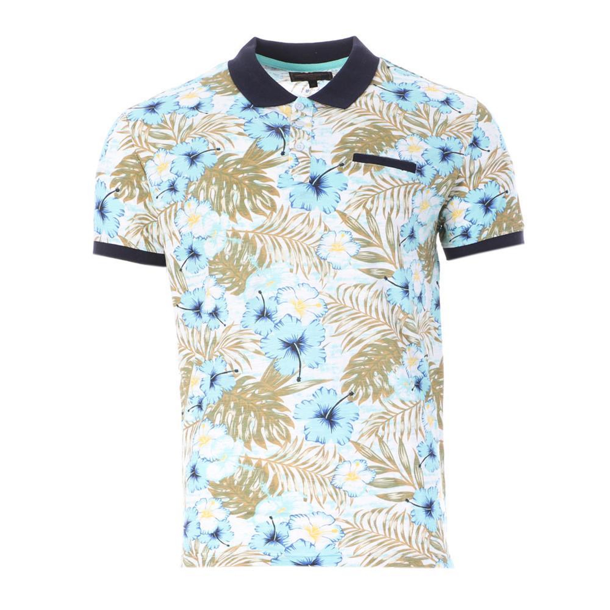 Voir la diapositive 1 : AMERICAN PEOPLE Polo Blanc/ Homme American People Porto
