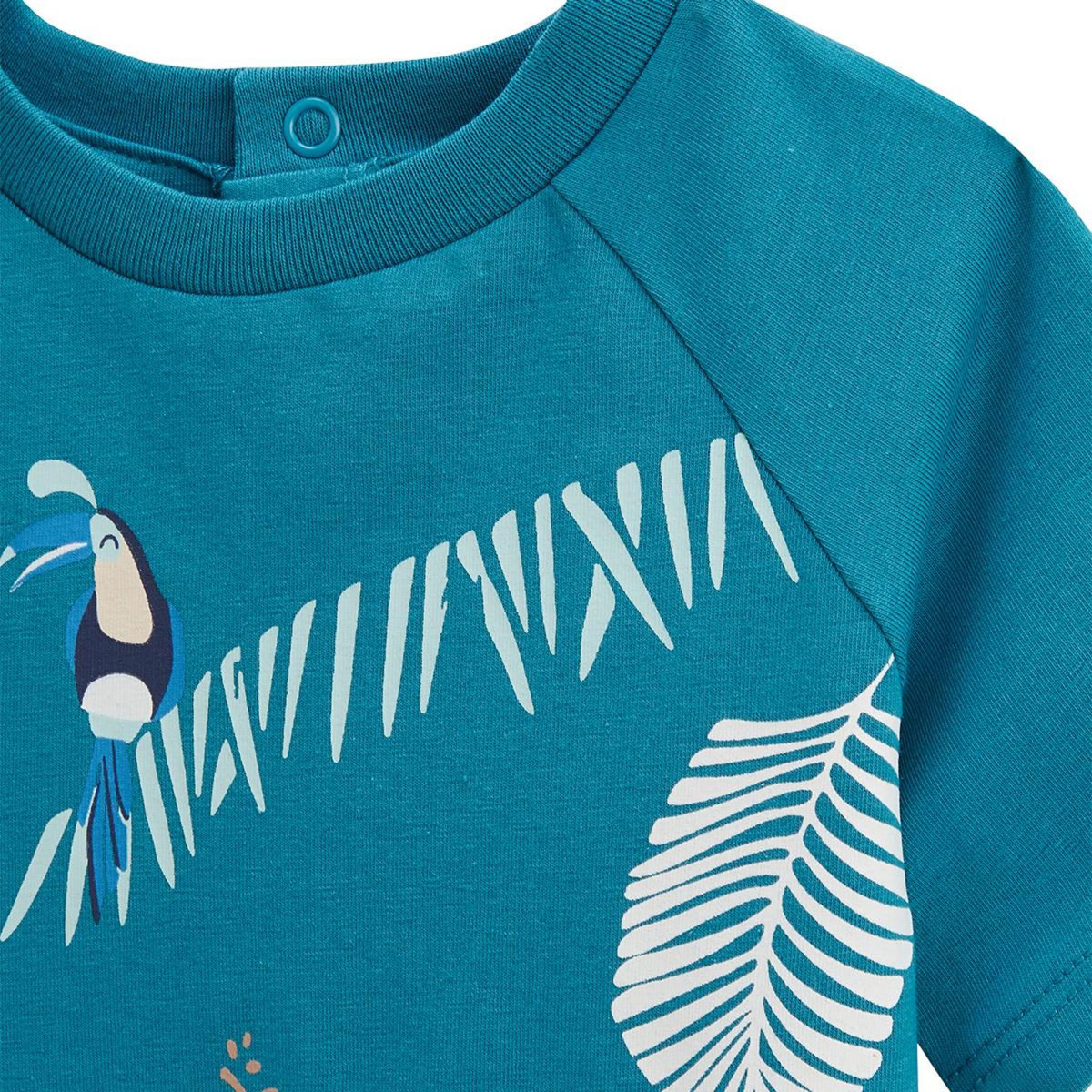 Petit Béguin Pyjama enfant manches courtes Santorini