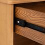 Voir la diapositive 6 : ATMOSPHERA Table de chevet 1 tiroir Charlie en bois - Marron