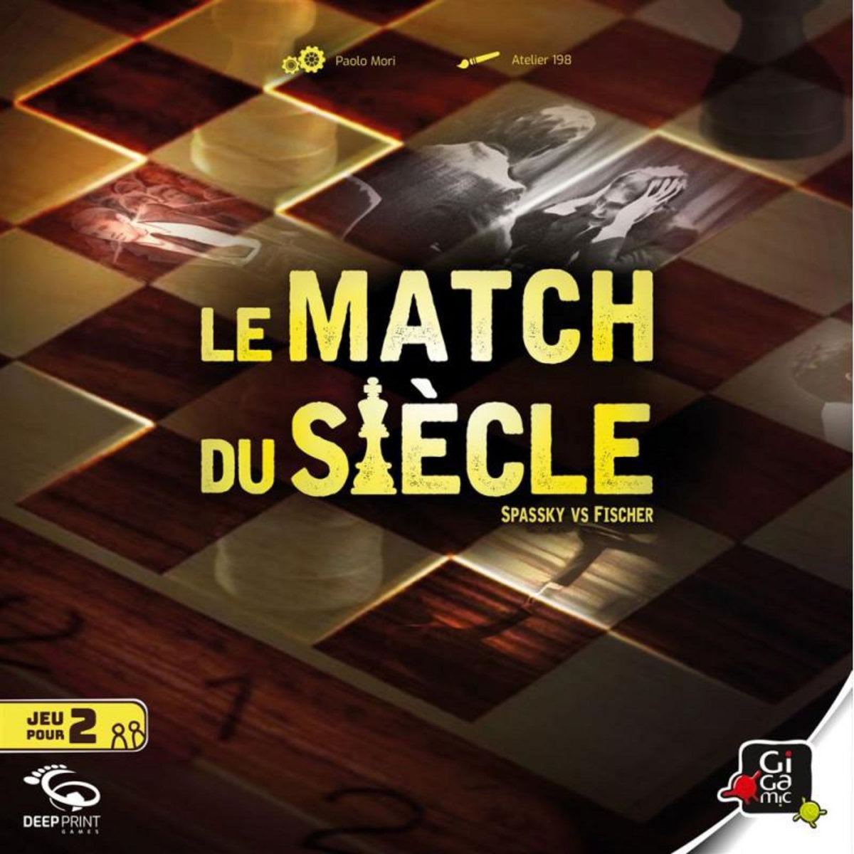 Gigamic Jeu de stratégie Gigamic Le match du siècle