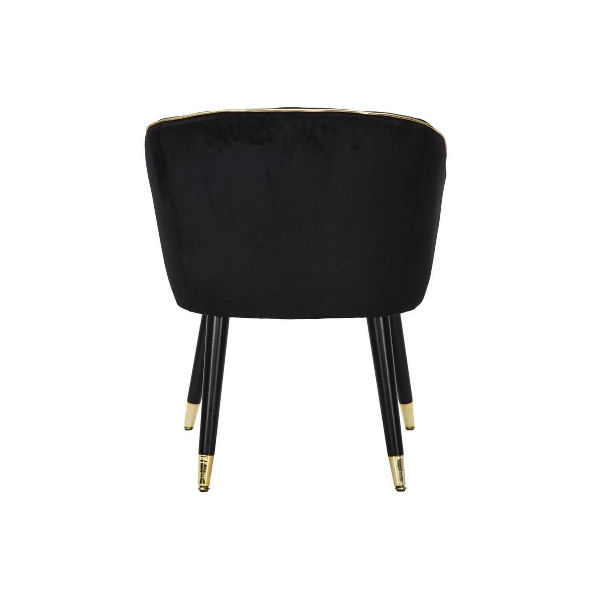 Voir la diapositive 3 : Paris Prix Fauteuil design en tissu  paris  78cm noir