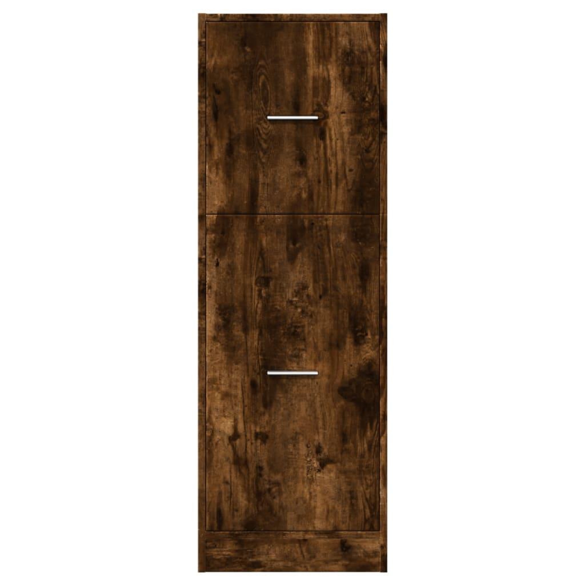 Voir la diapositive 5 : VIDAXL Armoire d'apothicaire chene fume 40x41x118 cm bois d'ingenierie