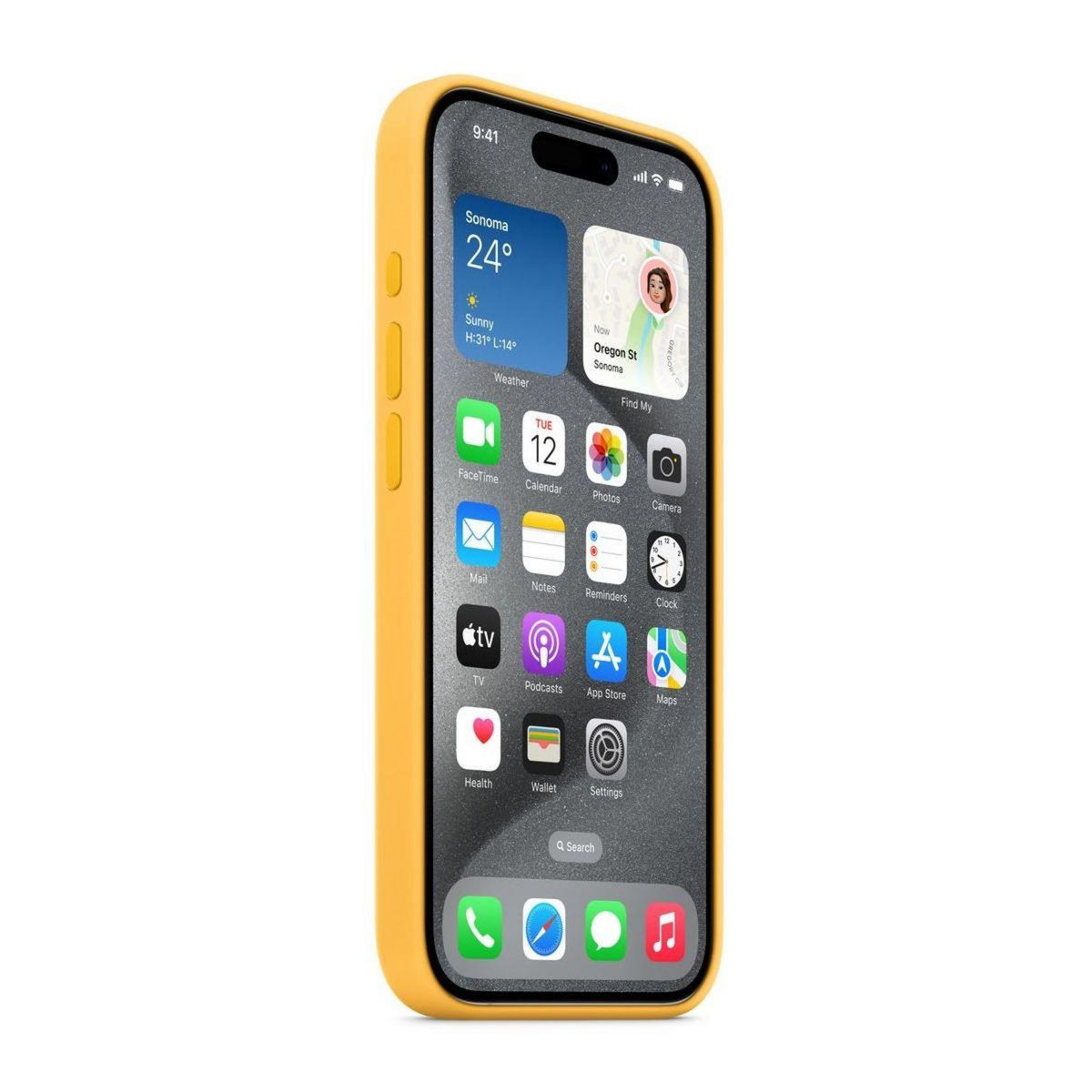 APPLE Coque Iphone 15 Pro MagSafe Rayon de soleil