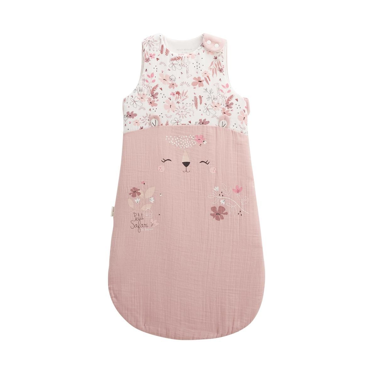 Petit Béguin Gigoteuse TOG 2 en gaze de coton Petit Safari