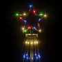 VIDAXL Arbre de Noël cone 310 LED Colorees 100x300 cm