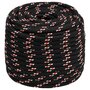 Voir la diapositive 2 : VIDAXL Corde de bateau Noir 18 mm 100 m Polypropylene