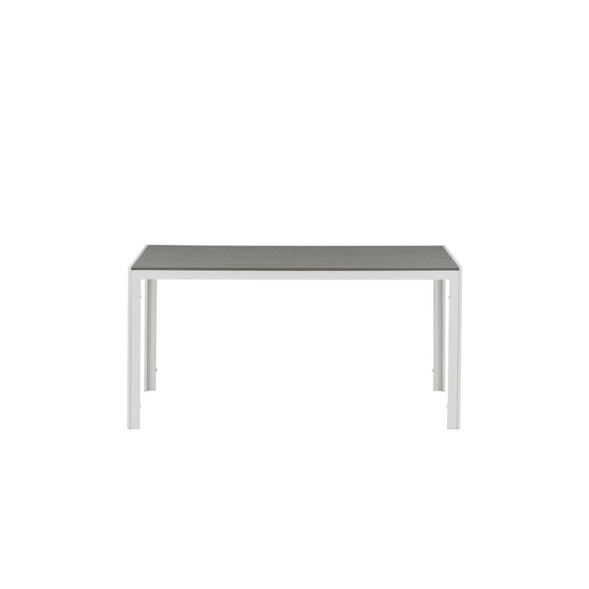 Voir la diapositive 4 : Paris Prix Table de jardin  break  150cm gris