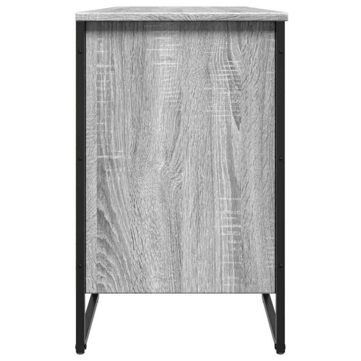 VIDAXL Armoire à chaussures sonoma gris 90x38x61,5cm bois d ingénierie