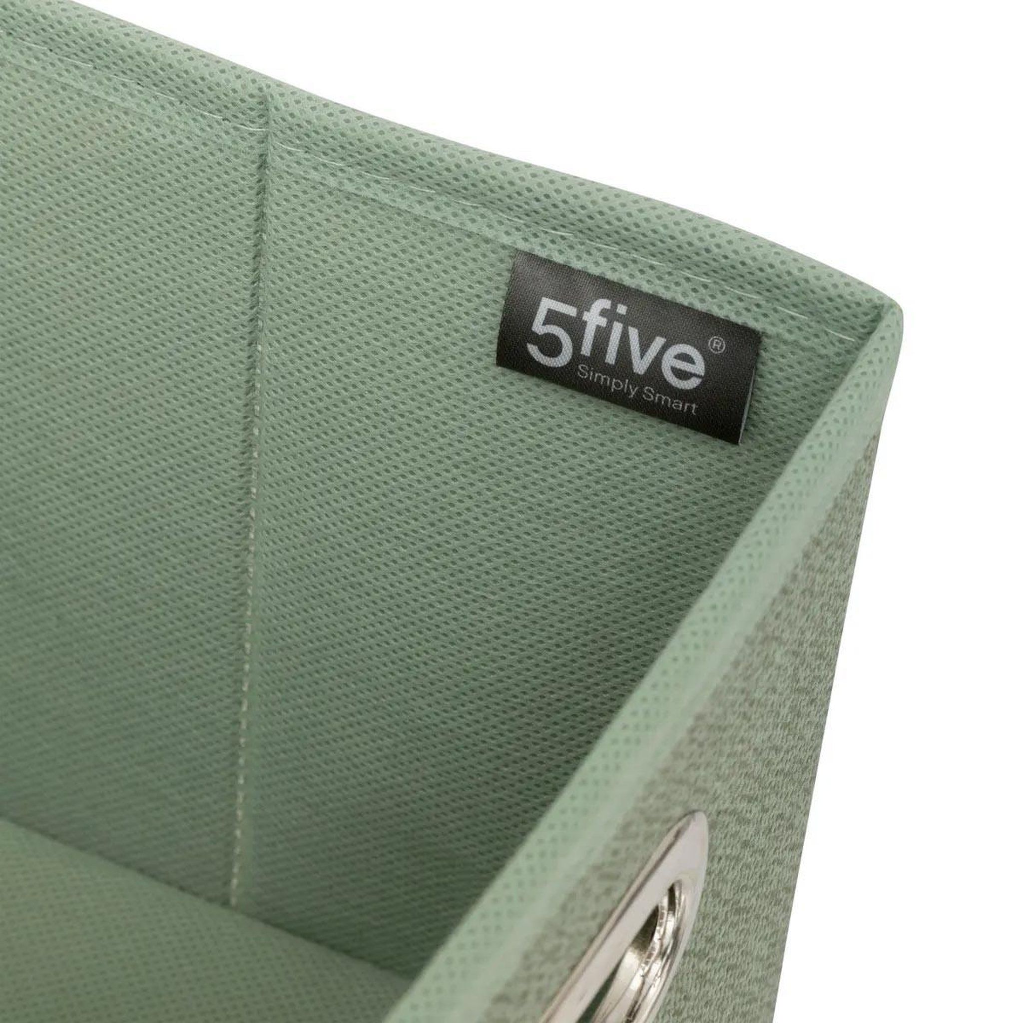 Voir la diapositive 3 : FIVE Boîte de rangement pliable  mix n'modul  15x31cm vert sauge