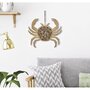 Voir la diapositive 5 : Paris Prix Décoration Murale en Bois à Suspendre  Crabe  35cm Naturel