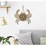 Voir la diapositive 5 : Paris Prix Décoration Murale en Bois à Suspendre  Crabe  35cm Naturel