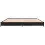 Voir la diapositive 4 : VIDAXL Cadre de lit sans matelas noir 135x190 cm