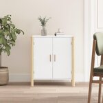 VIDAXL Buffet Blanc 62x38x70 cm Bois d'ingenierie