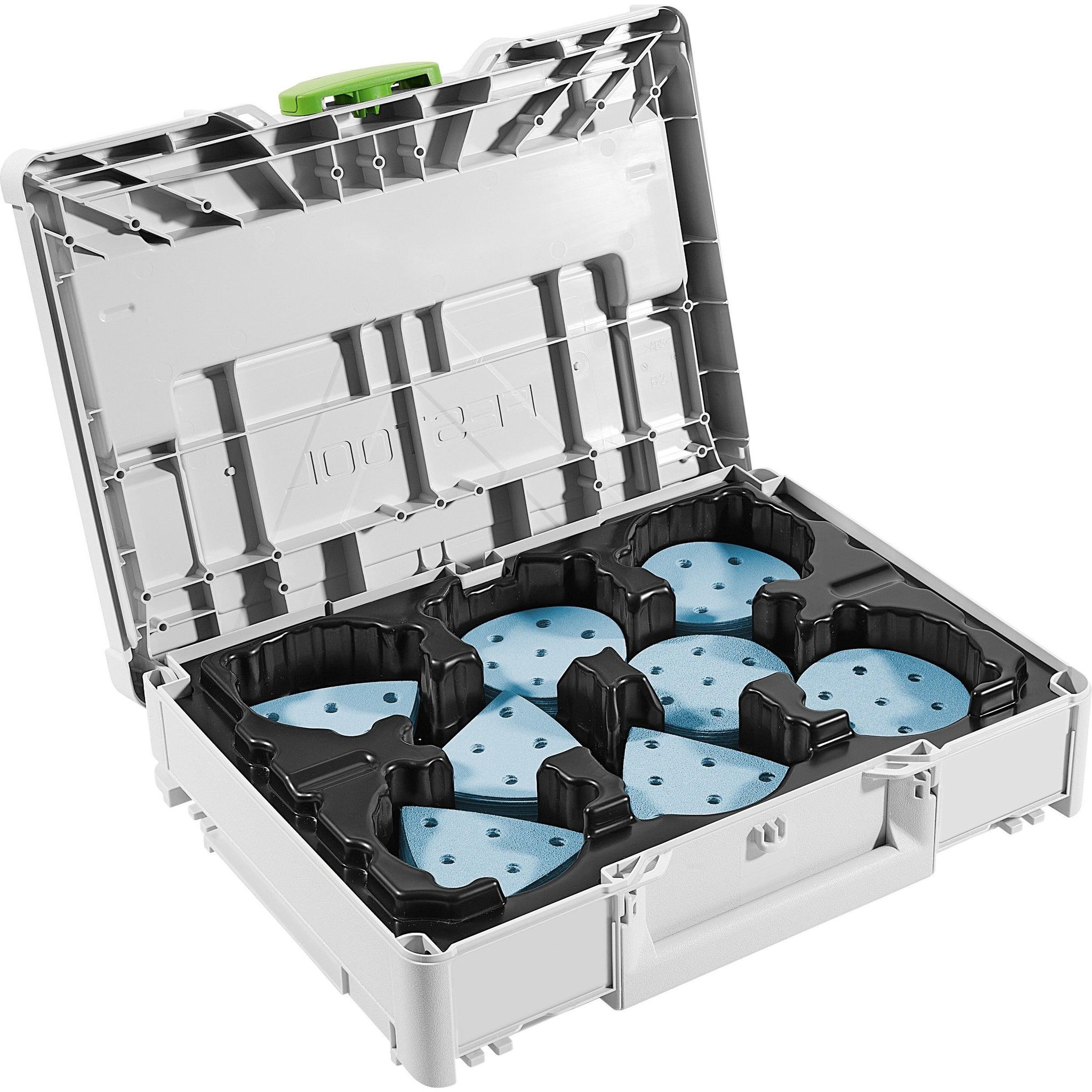 FESTOOL Systainer³ 160 abrasifs sys-stf d90/v93 gr-set granat