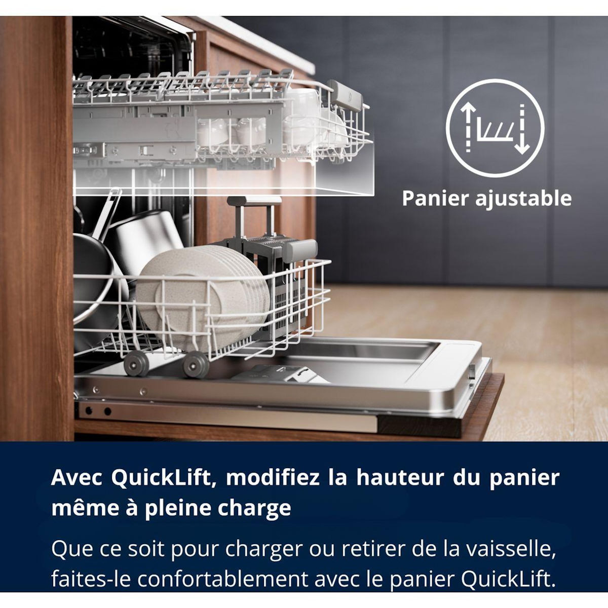ELECTROLUX Lave vaisselle encastrable EEG48300L GlassCare
