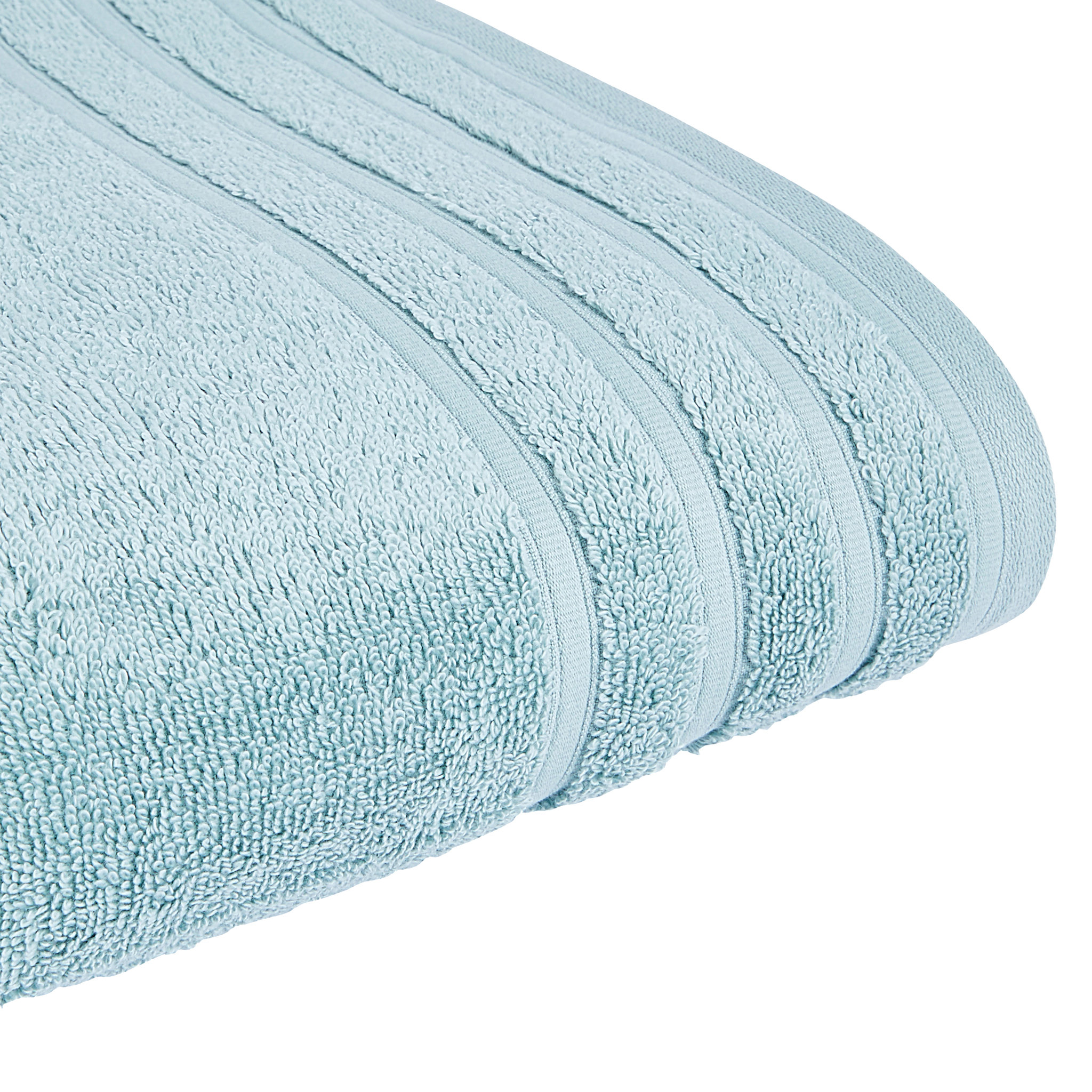 Voir la diapositive 2 : ACTUEL  Serviette de toilette unie en coton bouclé 500 gr/m2