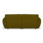 Voir la diapositive 4 : LISA DESIGN Thais - canapé droit 4 places avec double méridienne assise profonde en tissu texturé