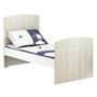 Voir la diapositive 2 : BABY PRICE Lit bébé évolutif 140x70 cm Little Big Bed HAPPY, Hêtre cendré