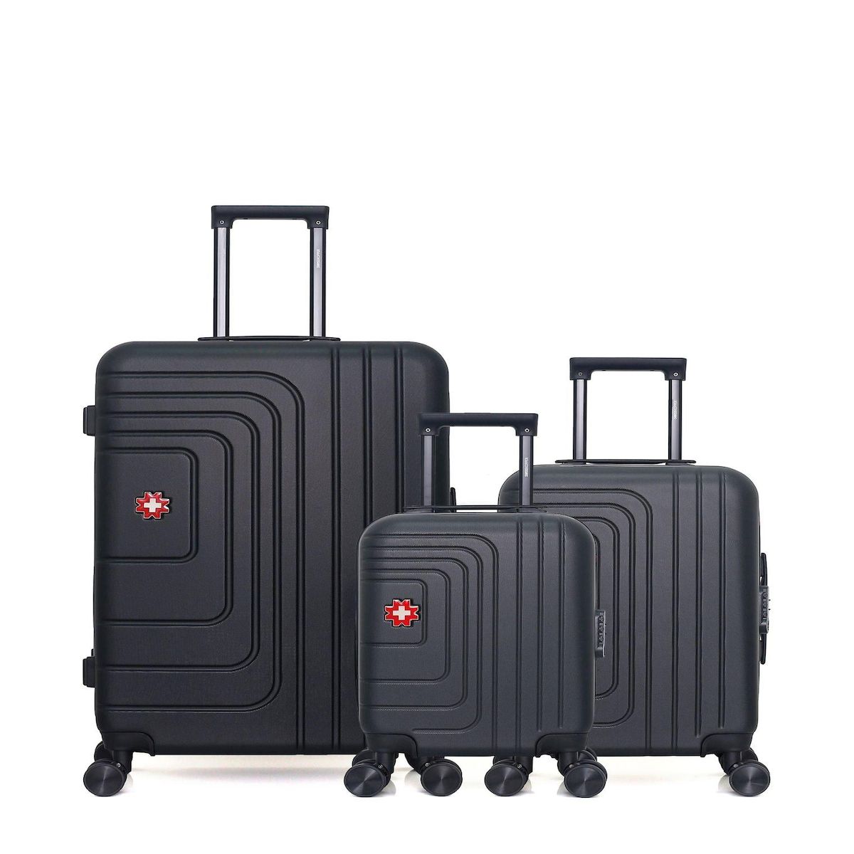 SWISS KOPPER SWISS KOPPER - LOT DE 3 - Valises grand format, cabine et cabine XXS RUTI