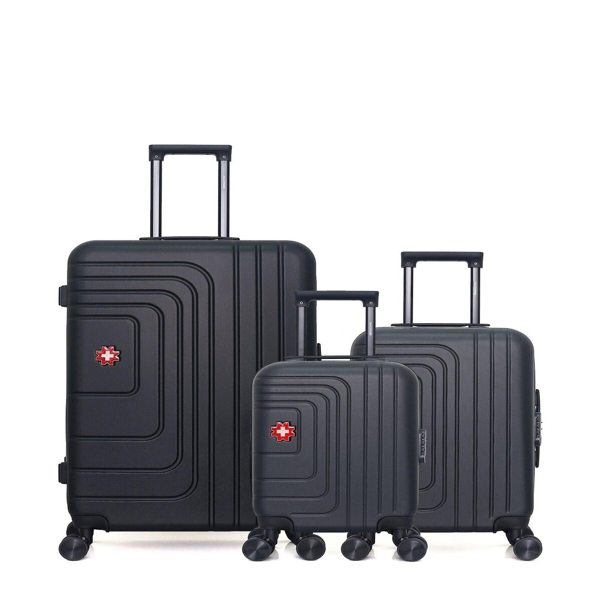 SWISS KOPPER SWISS KOPPER - LOT DE 3 - Valises grand format, cabine et cabine XXS RUTI