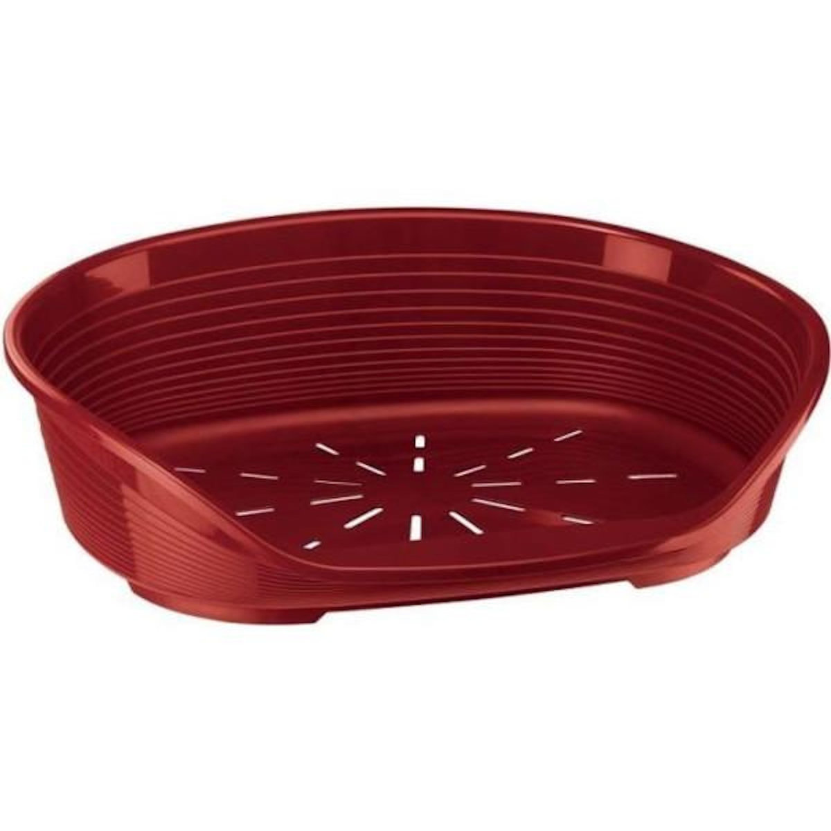 Ferplast Panier-Corbeille SIESTA DELUXE Taille 6 - 70,5*52*23 cm - Bordeaux -FERPLAST