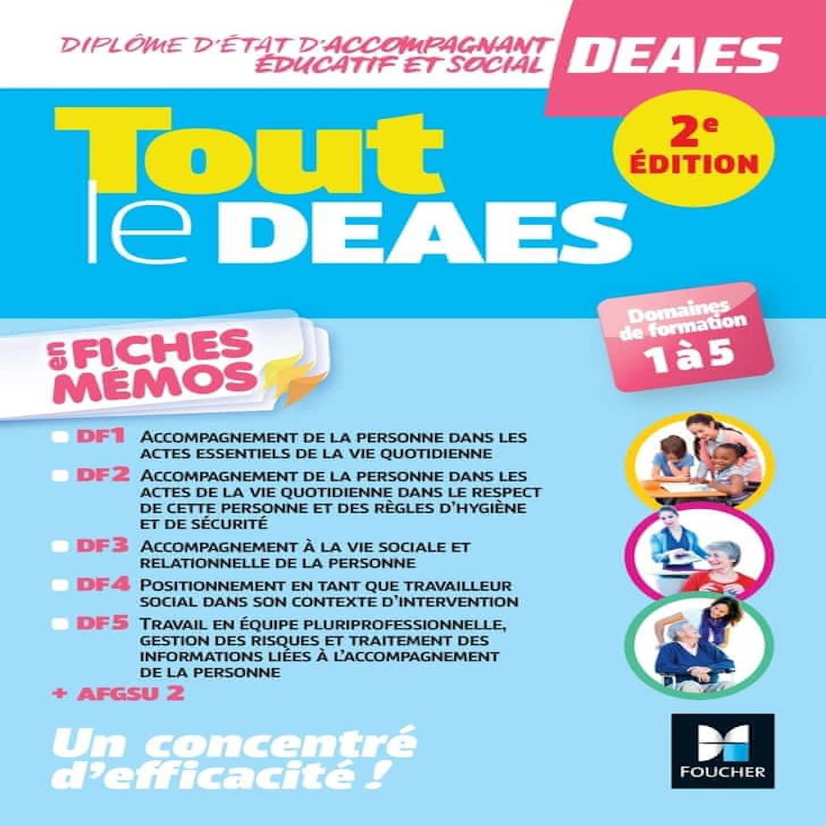 TOUT LE DEAES EN FICHES MEMOS. DOMAINES DE FORMATION 1 A 5, 2E EDITION, Abbadi Kamel