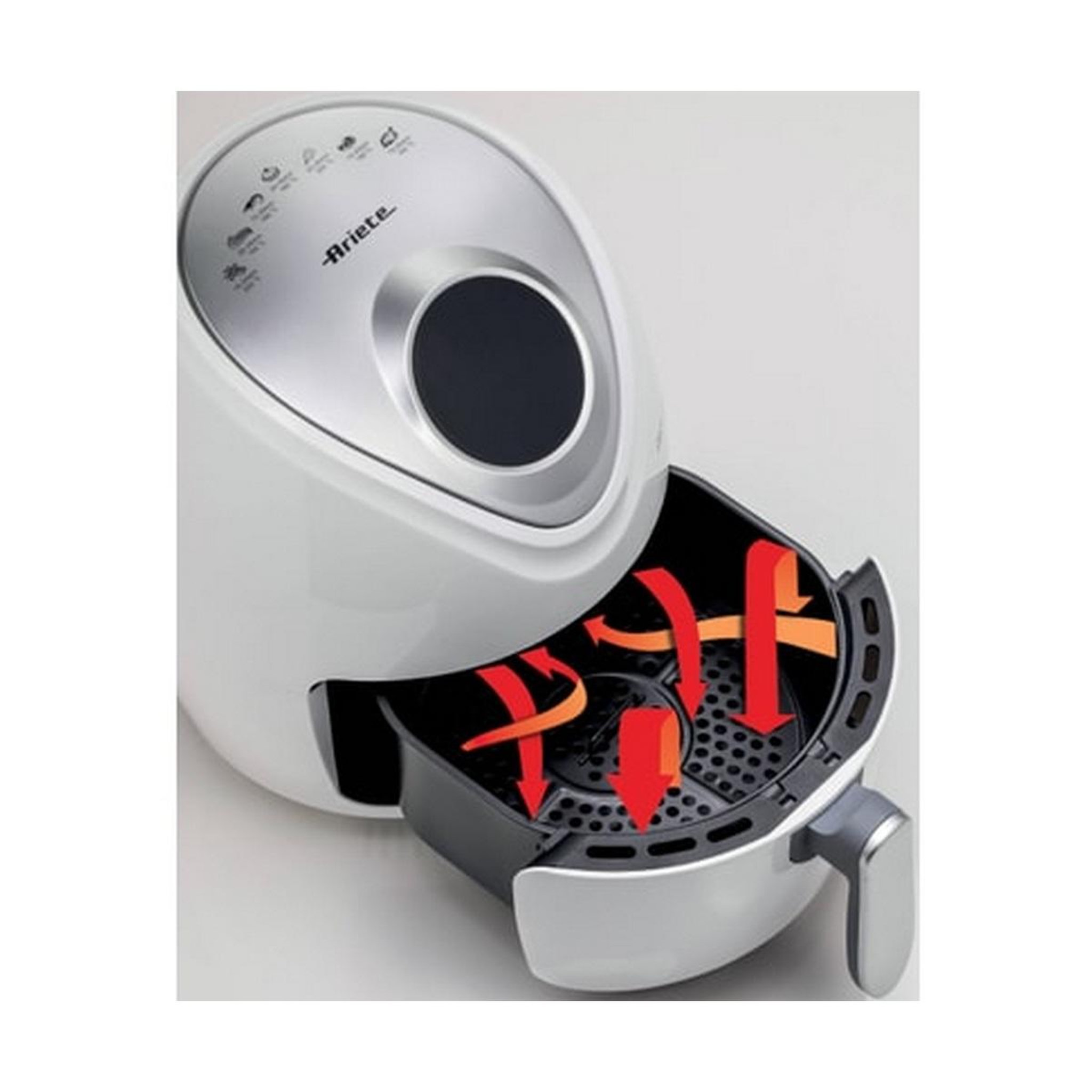 Voir la diapositive 3 : ARIETE Friteuse sans huile 2.6l 1300w blanc - 4616blanc